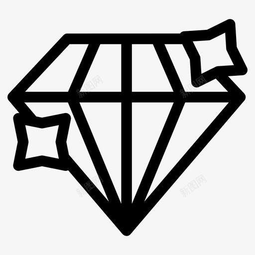 钻石珠宝珍珠svg_新图网 https://ixintu.com 珍珠 钻石 珠宝 财产 财富