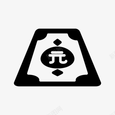 人民币银行现金图标