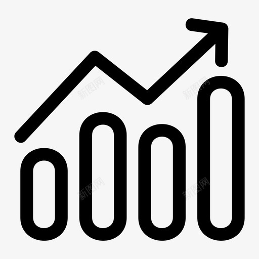 增长分析图表svg_新图网 https://ixintu.com 图表 增长 分析 分析图 数据 统计