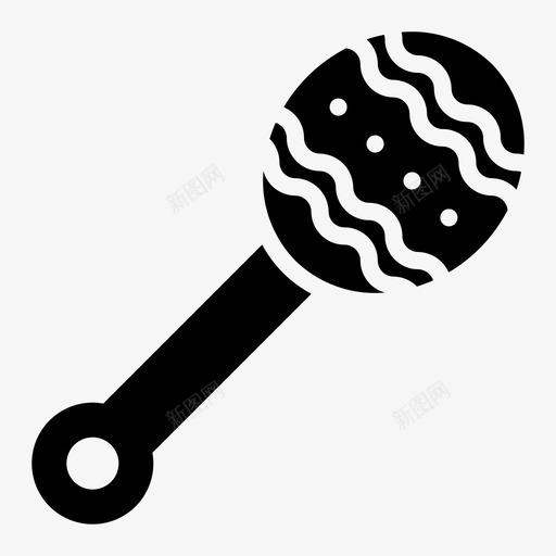 婴儿摇铃玩具婴儿玩具雕文svg_新图网 https://ixintu.com 婴儿 摇铃 玩具 雕文