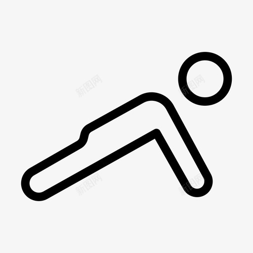 俯卧撑运动员运动svg_新图网 https://ixintu.com 俯卧撑 健身 健身房 运动员 运动 线条 符号