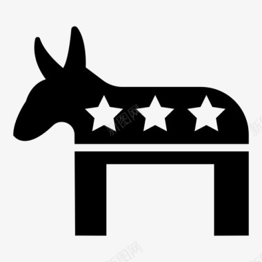 民主党选举自由派图标