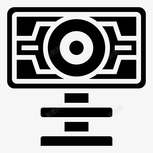 网络摄像头摄像头会议svg_新图网 https://ixintu.com 摄像头 网络 会议 设备 视频 在线学习 图示