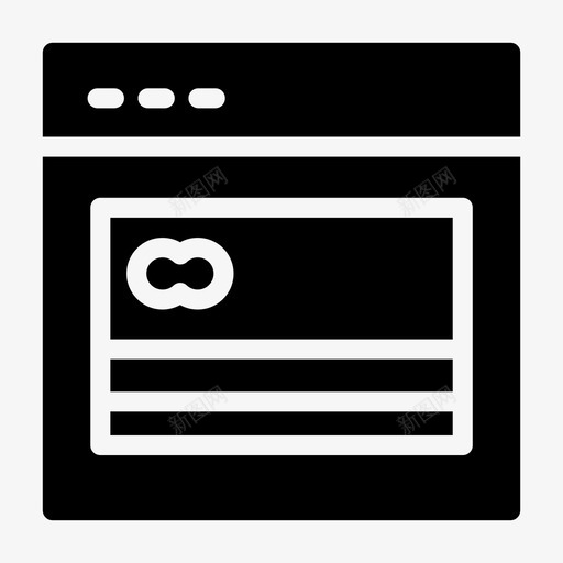 支付浏览器信用卡svg_新图网 https://ixintu.com 互联网 支付 浏览器 信用卡 在线 网页 数字 营销