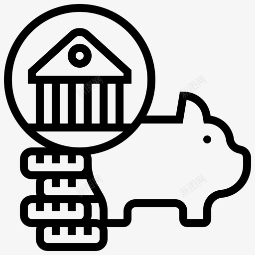 银行利润基金投资svg_新图网 https://ixintu.com 银行 利润 基金投资 储蓄 投资 投资品 品种