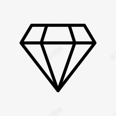 钻石宝石珍珠图标