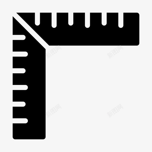 标尺编辑测量svg_新图网 https://ixintu.com 编辑 标尺 测量 缩放 工具 线条 轮廓