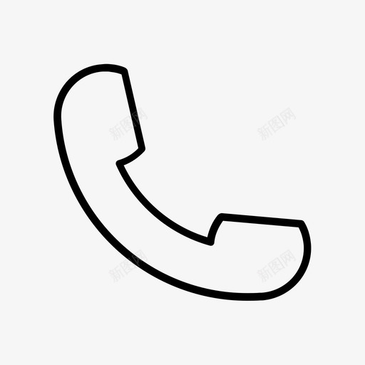 电话手机语音svg_新图网 https://ixintu.com 电话 手机 语音