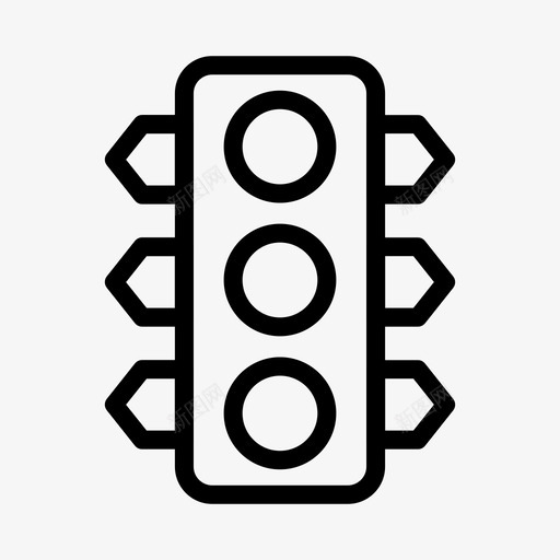 交通led灯光svg_新图网 https://ixintu.com 交通 灯光 道路 信号 旅行 旅游线路 符号