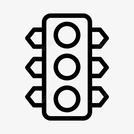 交通led灯光svg_新图网 https://ixintu.com 交通 灯光 道路 信号 旅行 旅游线路 符号