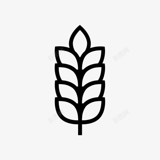 面筋纤维植物svg_新图网 https://ixintu.com 面筋 纤维 植物 小麦 福纳 蛋白质 品牌