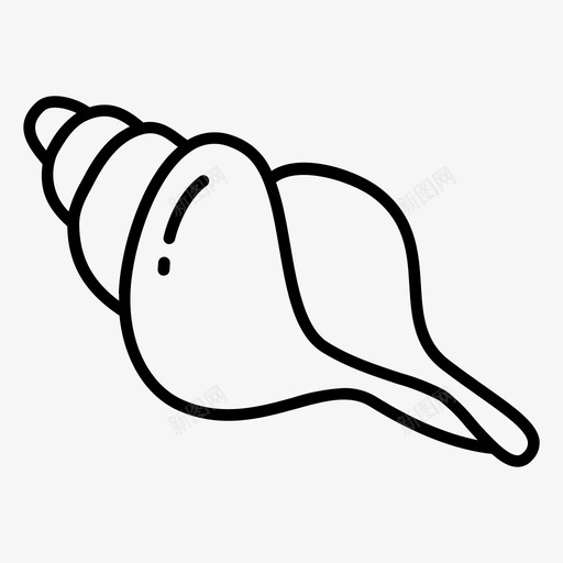 蜗牛壳动物海洋svg_新图网 https://ixintu.com 蜗牛 海洋 动物 暑假