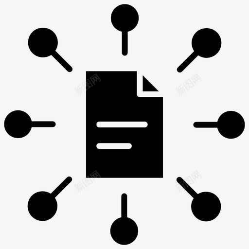 研究论文发表科学填充svg_新图网 https://ixintu.com 研究论文 研究 论文发表 科学 填充