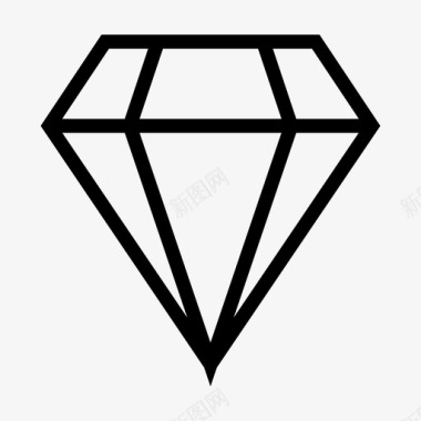 钻石宝石质量图标