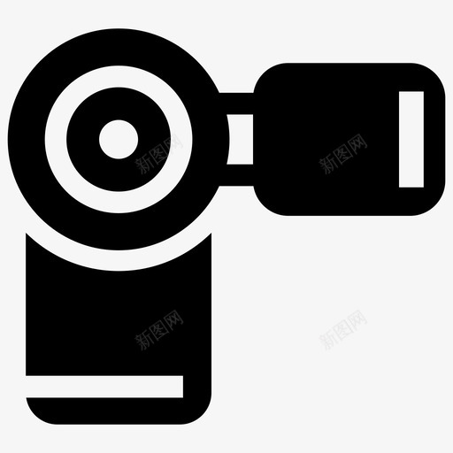 摄像机数码相机手持式摄像机svg_新图网 https://ixintu.com 摄像机 数码相机 手持 录音
