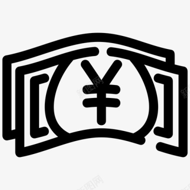 人民币商业货币图标