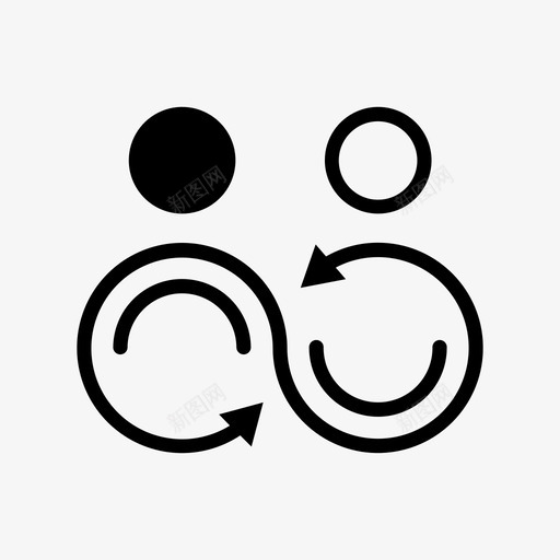 无限关系客户合作伙伴svg_新图网 https://ixintu.com 无限 关系 客户 合作伙伴 业务
