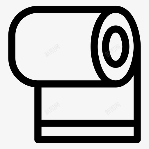 纸巾浴室清洁svg_新图网 https://ixintu.com 纸巾 浴室 清洁卫生 纸张 卫生间 酒店