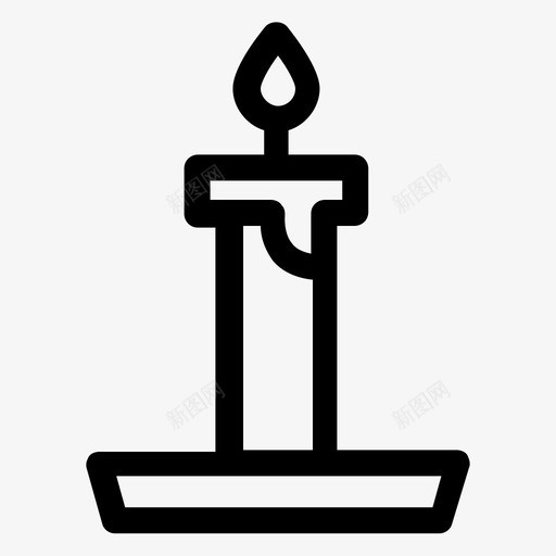 蜡烛圣诞节假日svg_新图网 https://ixintu.com 圣诞节 蜡烛 圣诞 节假日 圣诞老人 冬天