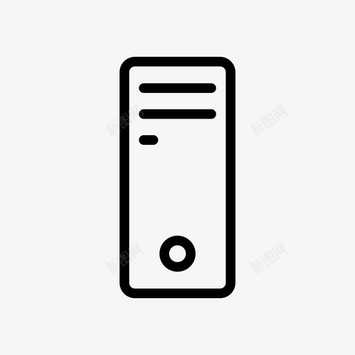pc计算机设备svg_新图网 https://ixintu.com 计算机 设备 小工 工具 硬件 对象