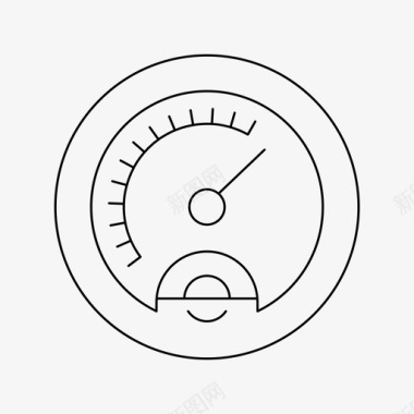 速度表表盘快速图标