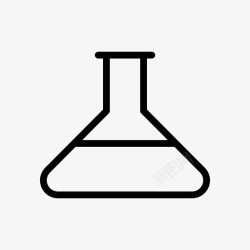 矢量漏斗烧杯漏斗烧杯实验高清图片
