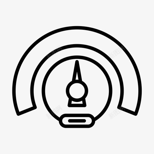 速度表表盘快速svg_新图网 https://ixintu.com 速度 度表 表盘 快速 指示器