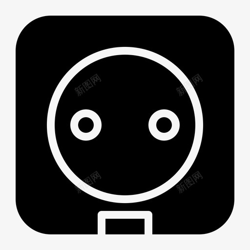 插座电功率svg_新图网 https://ixintu.com 插座 电功率 能量 功率 雕文