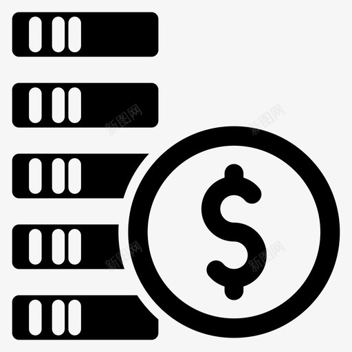 商业投资预算硬币svg_新图网 https://ixintu.com 商业 投资 金融 投资商 预算 硬币 货币
