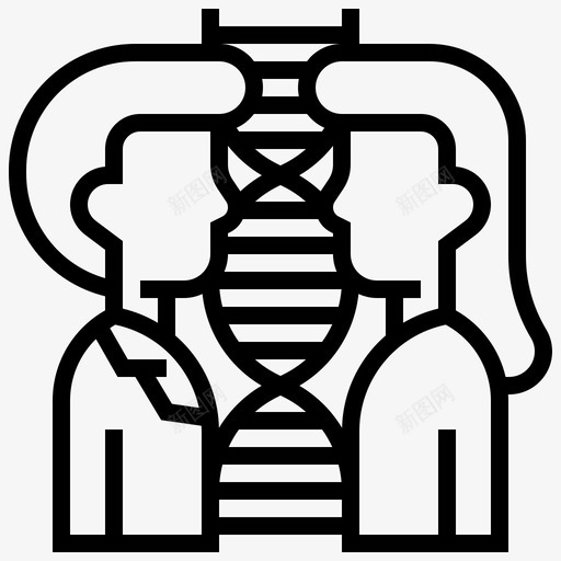 dna生物化学基因svg_新图网 https://ixintu.com 生物化学 基因 遗传学 身份 科学 学行