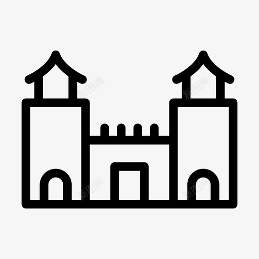 地标城堡著名svg_新图网 https://ixintu.com 地标 城堡 著名 纪念碑 世界