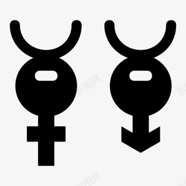 性别夫妻男女图标