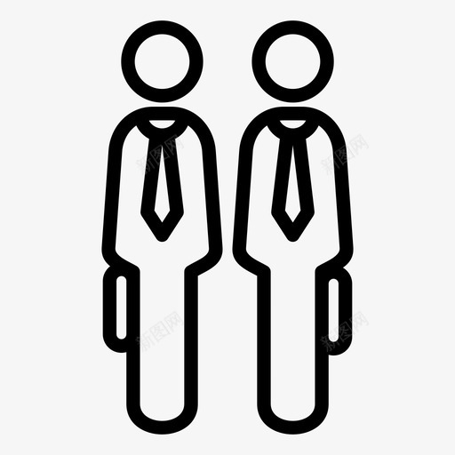 商人顾问职业svg_新图网 https://ixintu.com 职业 商人 顾问 工人 工作