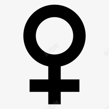 女性性别女性标志性别符号图标