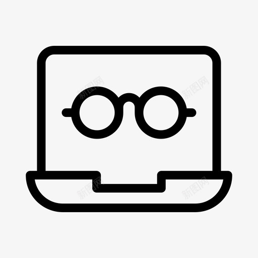 眼镜数码产品笔记本电脑svg_新图网 https://ixintu.com 笔记本 电脑 眼镜 数码产品 市场营销 互联网 数码 市场