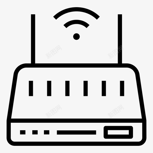 调制解调器电子设备网络svg_新图网 https://ixintu.com 路由器 调制解调器 电子设备 网络 设备 智能家居