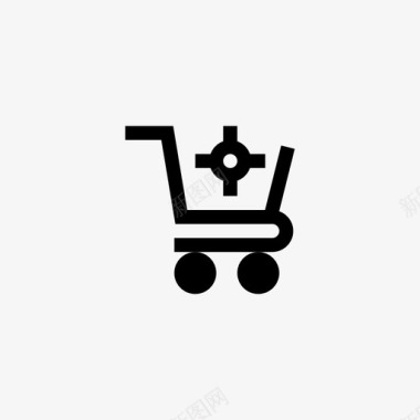 购物车购物篮市场和经济像素图标