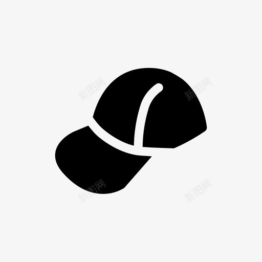 帽子棒球帽时装svg_新图网 https://ixintu.com 帽子 棒球 时装 服装 潮流
