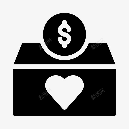 储蓄箱硬币美元svg_新图网 https://ixintu.com 储蓄 金融 硬币 美元 货币 像素 线条 符号