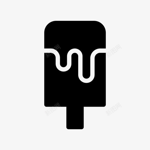 冰棒蛋筒奶油svg_新图网 https://ixintu.com 冰棒 蛋筒 奶油 棒棒糖 甜味 冰淇淋 线条 符号