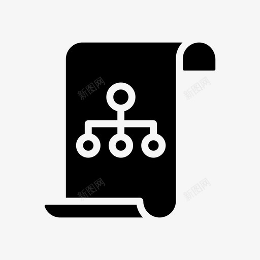 图表文档层次结构svg_新图网 https://ixintu.com 图表 搜索引擎 优化 文档 层次 结构 网页 线条 符号