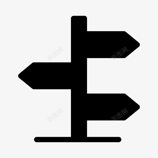 方向箭头指示牌svg_新图网 https://ixintu.com 方向 箭头 指示牌 道路 标志 路标 旅游线路