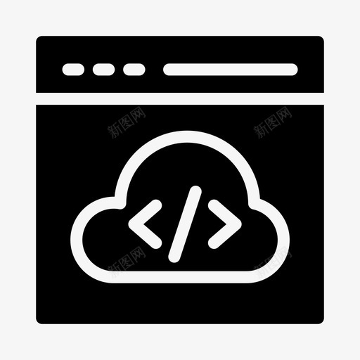 编码云开发svg_新图网 https://ixintu.com 网络 编码 开发 编程 云计算