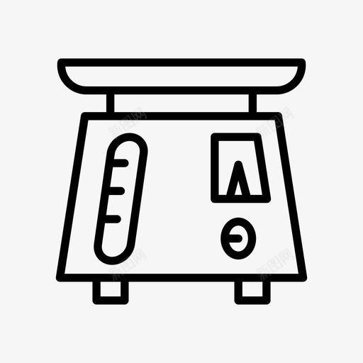 重量秤千克测量svg_新图网 https://ixintu.com 重量 千克 测量