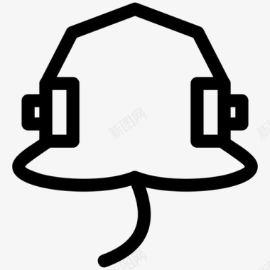 耳机cs头戴式耳机图标