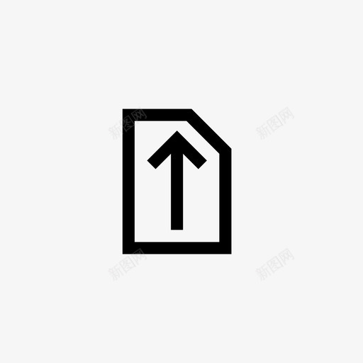 上传业务文档svg_新图网 https://ixintu.com 上传 业务 文档 文件 在线 财务 线条