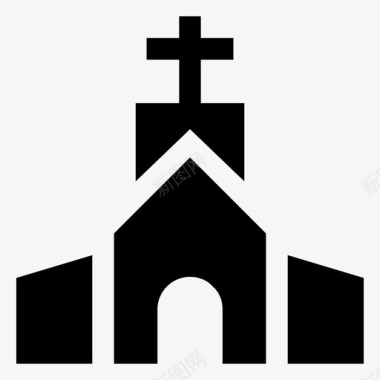 教堂圣地耶稣图标