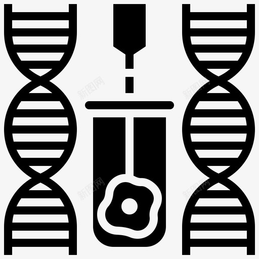 基因改造生物技术dnasvg_新图网 https://ixintu.com 基因 改造 生物技术 工程 茎雕文