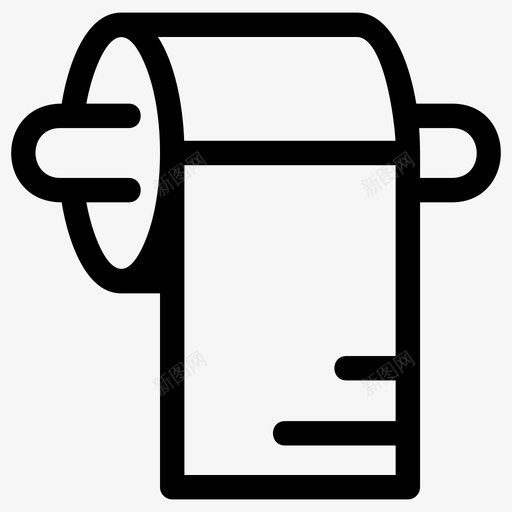 纸巾浴室清洁svg_新图网 https://ixintu.com 纸巾 浴室 清洁卫生 纸张 卫生间 酒店