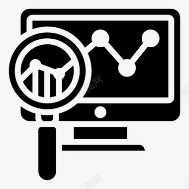 研究分析报告图标